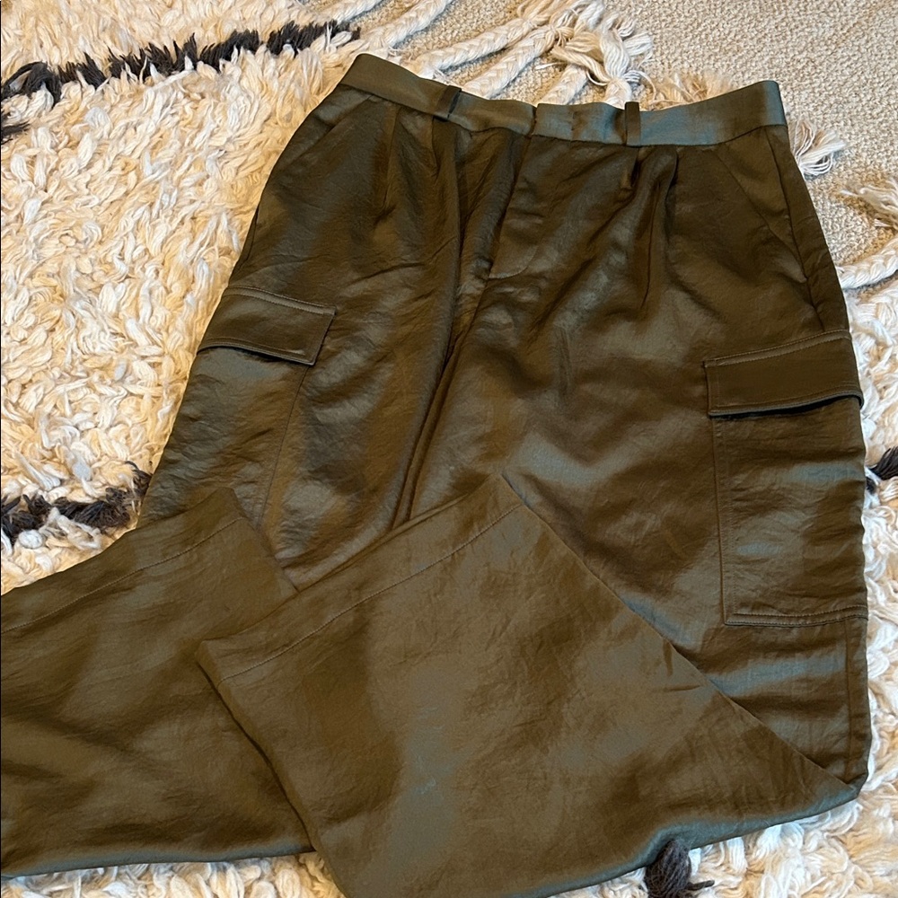 NWT Madewell Army Green Cargo Pants